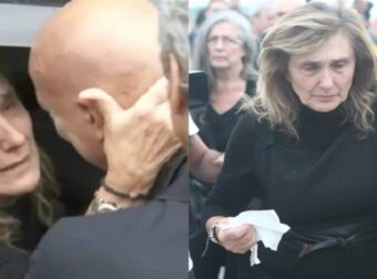 Κηδεία Γιάννη Ιωαννίδη: Έκλαιγαν με λυγμούς Νίκος Γκάλης και Γιούλα Γκιουζελοπούλου – «Εμείς θα είμαστε η οικογένεια σου»