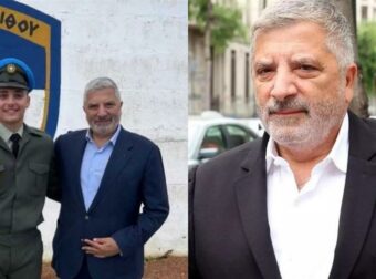 Περήφανος πατέρας ο Γιώργος Πατούλης: Υπηρετεί την πατρίδα ο γιος του, ορκίστηκε Δεκανέας Στρατονόμος στην Κύπρο