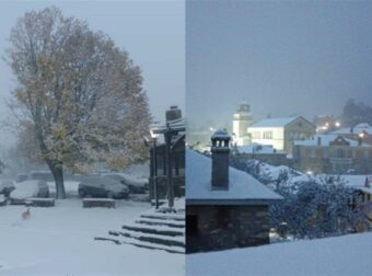 «Ντυμένη» στα λευκά η Βόρεια Ελλάδα: Τα πρώτα χιόνια είναι γεγονός! Δείτε τα εντυπωσιακά τοπία της χώρας μας