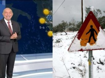 12 ώρες κόκκινου συναγερμού από τον Τάσο Αρνιακό: «Χιονοκαταιγίδα στην Αττική – Θα πέφτει πυκνό…»
