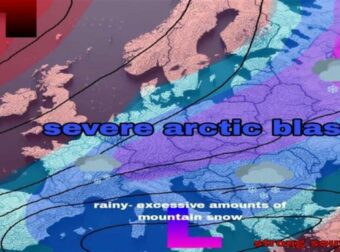 Καιρός: Κατεβαίνει ρωσικός χειμώνας! Χιόνα σε όλη την Ευρώπη – Ο υπόλοιπος Φεβρουάριος δεν φαίνεται να είναι τόσο… ευγενικός