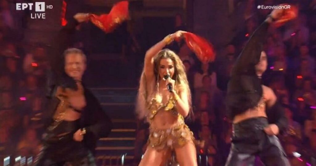 Eurovision 2024: Η Ελένη Φουρέιρα έβαλε φωτιά στη σκηνή! Η εμφάνιση με ειδικά εφέ και όλο το στάδιο να τραγουδάει