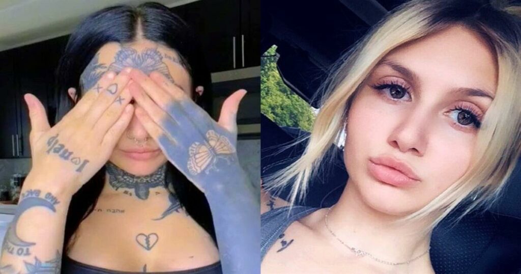 Από κύκνος ασχημόπαπο: Πανέμορφη 22χρονη δίνει 45000€, αλλάζει μάτια, γεμίζει τατουάζ και γίνεται σαν δαίμονας