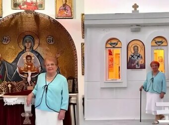 Βέφα Αλεξιάδου: Η μεγάλη αγάπη της για την Θρησκεία – Το μεγάλο εκκλησάκι που είχε στο σπίτι της στην Χαλκιδική