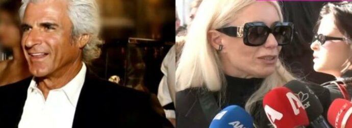 Κηδεία Αντώνη Λυμπέρη: Με τρεμάμενη φωνή η Μαρία Μπακοδήμου, αποχώρησε για να μην κλάψει – «Δεν έχω κουράγιο…»