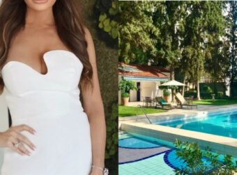 Γκαζόν παντού, τεράστια πισίνα, νομίζεις είσαι στο Μπαλί: Η πασίγνωστη γυναίκα που μετακομίζει στο πιο ωραίο σπίτι του Κολωνακίου