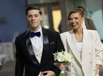 Παντρεύτηκε Γιάννης Κωνσταντέλιας: Η πιο όμορφη στιγμή με την αγαπημένη του Χριστίνα – Ο ΠΑΟΚ έδωσε το «παρών»