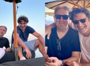 Καλά νέα για τον Χριστόφορο Παπακαλιάτη: Εξιτήριο για τον πατέρα του, Μανώλη μετά από έναν μήνα