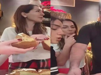 Δέσποινα Βανδή: Ο Βασίλης Μπισμπίκης έκοψε τη βασιλόπιτα του μαζί με την Μελίνα Νικολαΐδη & έψαχναν το φλουρί