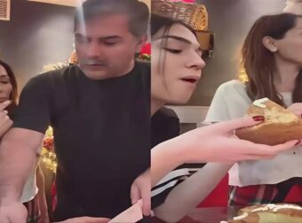 Δέσποινα Βανδή: Ο Βασίλης Μπισμπίκης έκοψε τη βασιλόπιτα του σπιτιού μαζί με την Μελίνα Νικολαΐδη