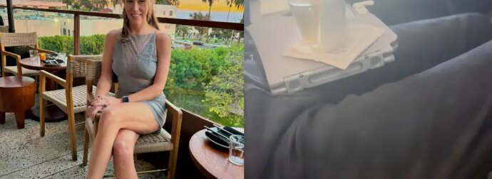 Γυναίκα βρίσκει τον άνδρα των ονείρων της να κάθεται δίπλα της σε πτήση… αλλά μετά ήρθε η ανατροπή – Δείτε βίντεο