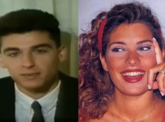 Extra σπάνιο – Όταν η Μενεγάκη πόζαρε με τον Λιάγκα στο σχολείο