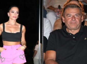 Λιάγκας – Αντωνά: Νέα απόδραση για το ζευγάρι – Οι φωτογραφίες από την Παναγία της Τήνου