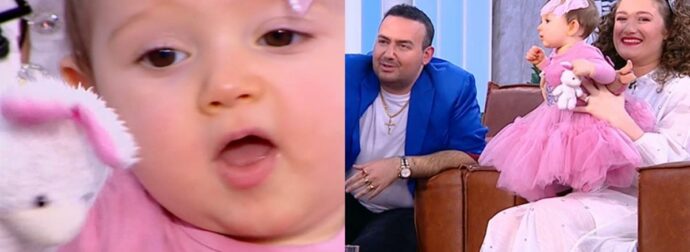 Μαυρικίου – Ζήση: Έδειξαν για πρώτη φορά στον αέρα του Πρωινού την μπομπονιέρα της βάφτισης της κόρης τους