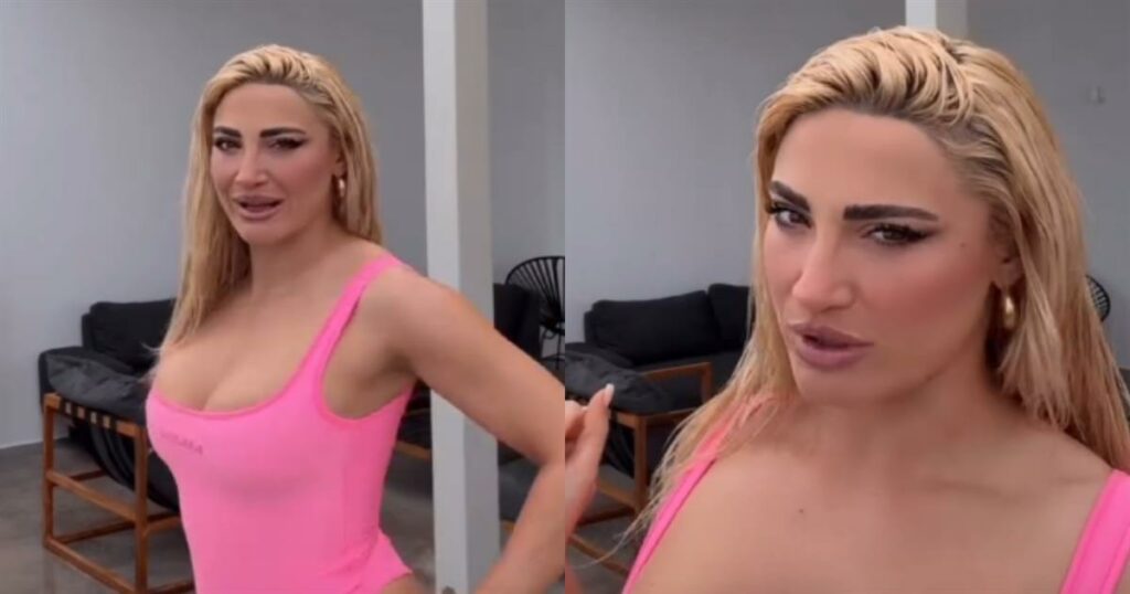 Ιωάννα Τούνη – Πόσο κοστίζει μια νύχτα στο ξενοδοχείο που διαμένει στη Σαντορίνη