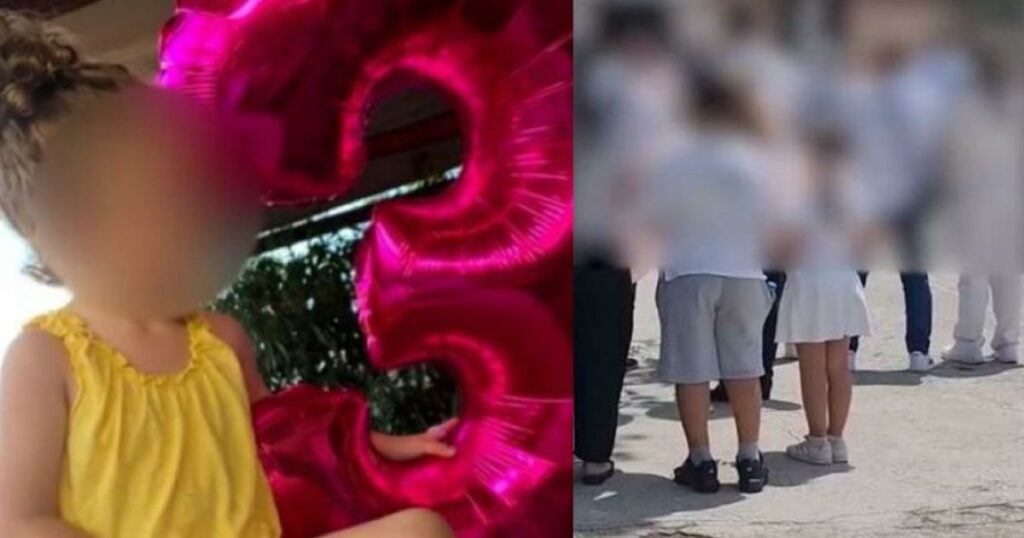 Καλλιθέα: Θλίψη χωρίς τέλος για την 7χρονη Αγγελίνα – Ντυμένοι στα λευκά, συγγενείς, φίλοι και δάσκαλοι