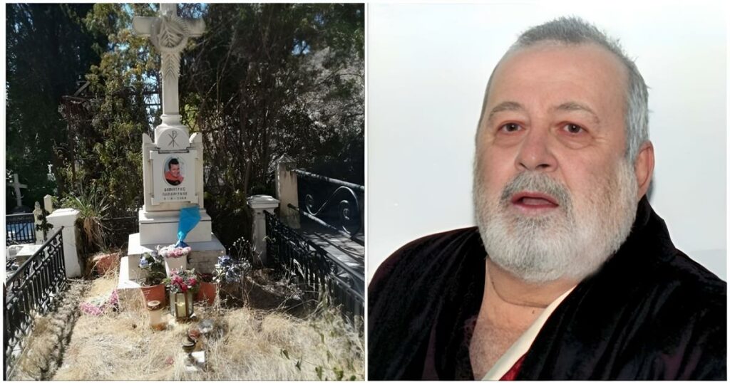 «Ντροπή.. τον παράτησαν»: Στη φόρα φωτογραφίες από τον τάφο του Δημήτρη Παπαμιχαήλ, εικόνες εγκατάλειψης