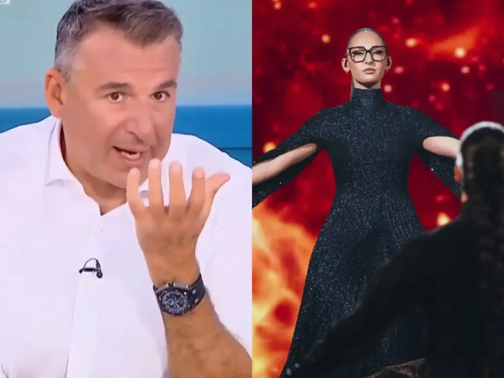 Eurovision 2025 – Γιώργος Λιάγκας για εμφάνιση Κλαυδίας: «Το βραχάκι σε μία τεράστια σκηνή, μου κάνει σαν περίττωμα σκύλου»