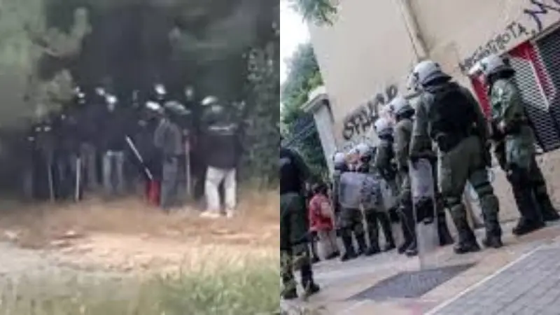 Κουκουλοφόροι τα έσπασαν στην Πολυτεχνειούπολη: Χτύπησαν την υπάλληλο του κυλικείου και πέταξαν αντικείμενα σε λεωφορείο