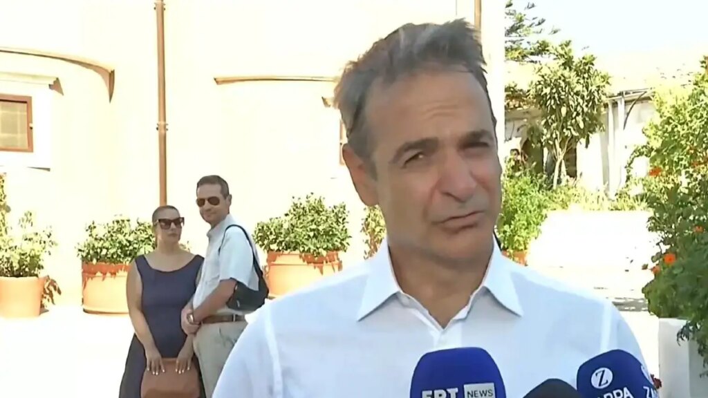 Στα Χανιά για τον Δεκαπενταύγουστο ο Κυριάκος Μητσοτάκης: «Οι Έλληνες παίρνουμε δύναμη από την Παναγία μας»
