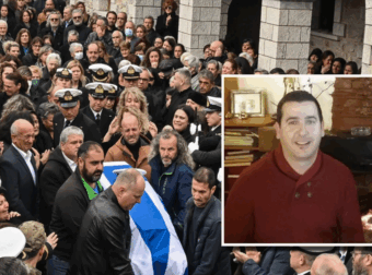Σκηνές αρχαίας τραγωδίας στην κηδεία του άτυχου λιμενικού – Τι πρότεινε ο Κικίλιας στην οικογένεια