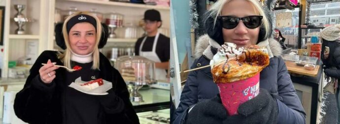 Φαίη Σκορδά: Φωτογραφίες από το ταξίδι της στη Νέα Υόρκη με τον σύντροφο και τα παιδιά της