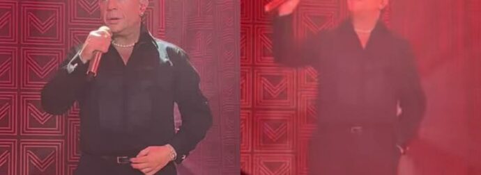 Γιώργος Μαζωνάκης: «Θα σε γ… μετά» – Χαμός με τις χειρονομίες του στη σκηνή (Βίντεο)