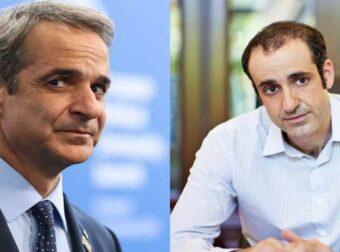 Γρηγόρης Δημητριάδης: Ο πιο στενός συνεργάτης του Κυριάκου Μητσοτάκη πρόσωπο του σκανδάλου για υποκλοπές σε μια πρώτη εμφάνιση σε τοπική της ΝΔ