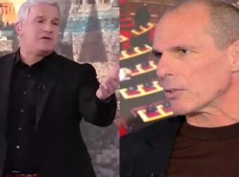 Γιάνης Βαρουφάκης: Ένταση με τη δήλωση του για τα ναρκωτικά – Έφυγε απ’ το τραπέζι ο Σπύρος Χαριτάτος