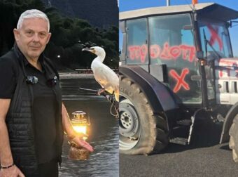Τάσος Δούσης μετά τον βανδαλισμό στο μπλόκο της Νίκαιας: «Όσοι τραμπούκισαν αγρότες είναι αληταράδες και πρέπει να πληρώσουν»