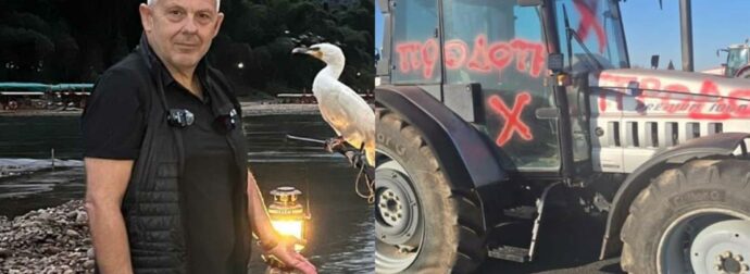 Τάσος Δούσης μετά τον βανδαλισμό στο μπλόκο της Νίκαιας: «Όσοι τραμπούκισαν αγρότες είναι αληταράδες και πρέπει να πληρώσουν»