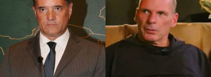 Άγριο ξέσπασμα από τον Γεωργιάδη κατά του Βαρουφάκη: «Ανεύθυνε, καραγκιόζη! Eίναι επικίνδυνο αυτό που λες»