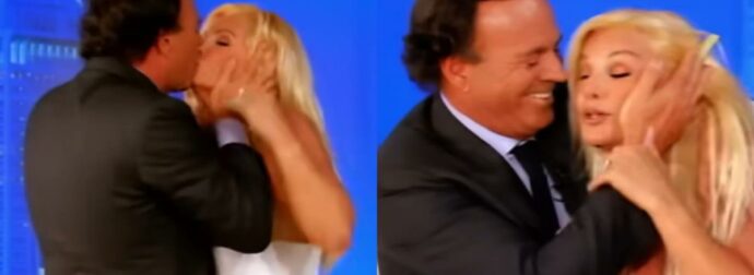 Χούλιο Ιγκλέσιας: Το βίντεο που κάνει τον γύρο του διαδικτύου – Είχε φιλήσει στο στόμα με το ζόρι παρουσιάστρια σε live εκπομπή