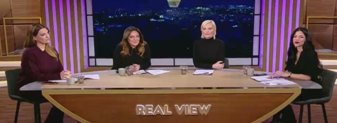 Real View: Για δεύτερη ημέρα στα «μαύρα» οι παρουσιάστριες προς τιμήν των 7 φιλάθλων του ΠΑΟΚ