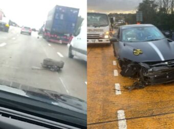 Το δράμα του Κολό Μουανί: Σοκάρει το βίντεο από το τροχαίο με τη Ferrari των 400.000€.