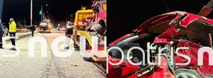 Νέα τραγωδία στην άσφαλτο: Ένας νεκρός και τραυματίες σε σφοδρό τροχαίο τριών ΙΧ – Σμπαράλια τα αυτοκίνητα (video)