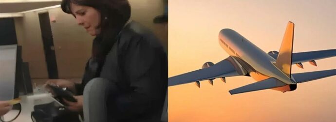 Η φωτογραφία αυτής της γυναίκας στα εισιτήρια του αεροδρομίου, σαρώνει στο διαδίκτυο. Ο λόγος; Προσeξτε την λίγο καλύτερα