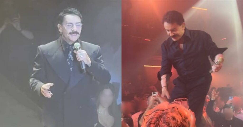 Γιώργος Μαζωνάκης – Επέστρεψε με… μουστάκι στη σκηνή μετά την περιπέτεια υγείας