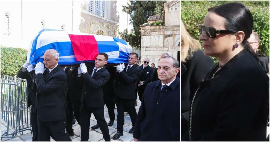 Κηδεία Ελένης Γλυκατζή-Αρβελέρ: Καταρρακωμένη η κόρη της στο τελευταίο «αντίο» – Ρίγη συγκίνησης για την «Πρύτανη της καρδιάς μας»
