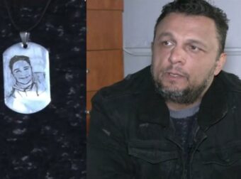 Τέμπη – Συγκινεί ο Πάνος Ρούτσι: «Τον Ντένι τον έχω σε αυτό το μενταγιόν μέρα νύχτα»