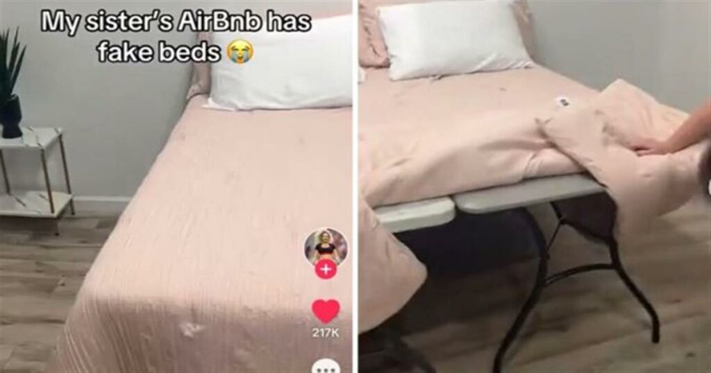 Νοίκιασαν Airbnb και όταν σήκωσαν τα σεντόνια έμειναν άφωνοι (video)