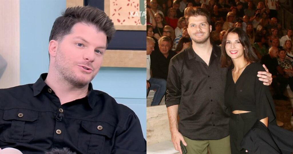 Λούκας Γιώρκας για την σύζυγό του: «Δεν την ήξερα! Μπήκε στο καμαρίνι την άρπαξα από το λαιμό κι αυτό ήταν»