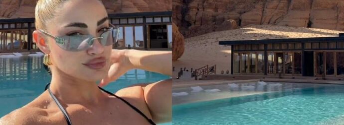 Ιωάννα Τούνη: Πόσο κοστίζει το χλιδάτο ξενοδοχείο που μένει με τον σύντροφό της στην Έρημο – Τιμές