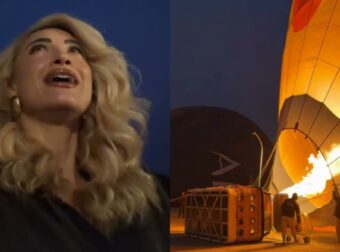 Ιωάννα Τούνη: Πέταξε με αερόστατο με τον σύντροφό της – «Είναι η πρώτη μου φορά»