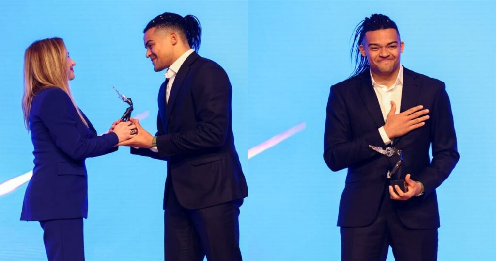 Καραλής: Βραβεύτηκε από την ΕΟΕ – «H αγάπη του κόσμου με κάνει να φτάνω στα ουράνια»