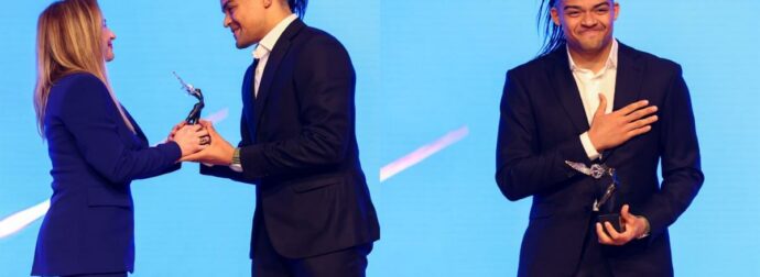 Καραλής: Βραβεύτηκε από την ΕΟΕ – «H αγάπη του κόσμου με κάνει να φτάνω στα ουράνια»