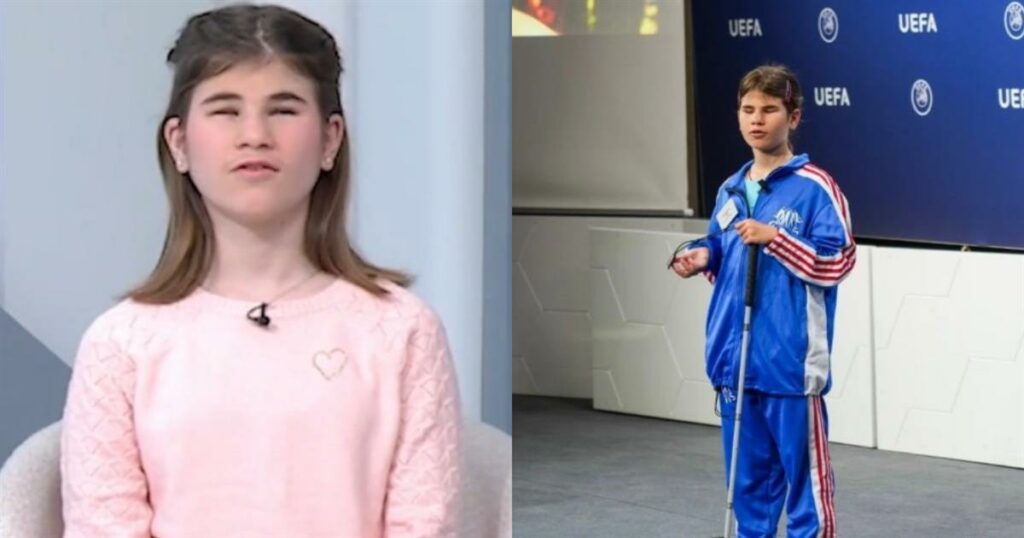 Η 12χρονη Λουκία, σύμβολο δύναμης και ελπίδας με οπτική αναπηρία: «Η μεγαλύτερη αναπηρία είναι να μην έχεις θέληση…»