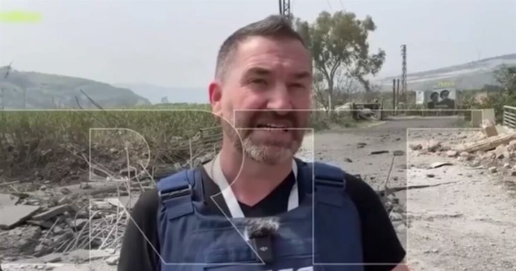 Λίβανος: Η στιγμή που πύραυλος σκάει δίπλα σε δημοσιογράφο – Σοκαριστικό βίντεο