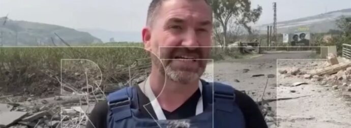 Λίβανος: Η στιγμή που πύραυλος σκάει δίπλα σε δημοσιογράφο – Σοκαριστικό βίντεο