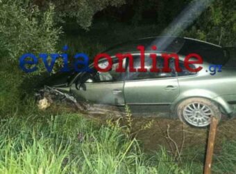Εύβοια: Καραμπόλα τεσσάρων αυτοκινήτων – «Έγινε καπνός» ο οδηγός του ενός οχήματος